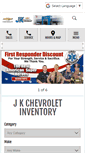 Mobile Screenshot of jkchevrolet.com